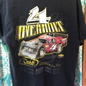Gildan Black Racing‎ Graphic Tee